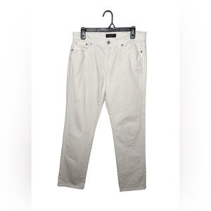 Banana Republic White Girlfriend Jeans Size 28 (6)